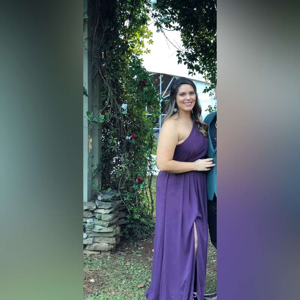 Plum Bridesmaid/Mother of the Bride dress